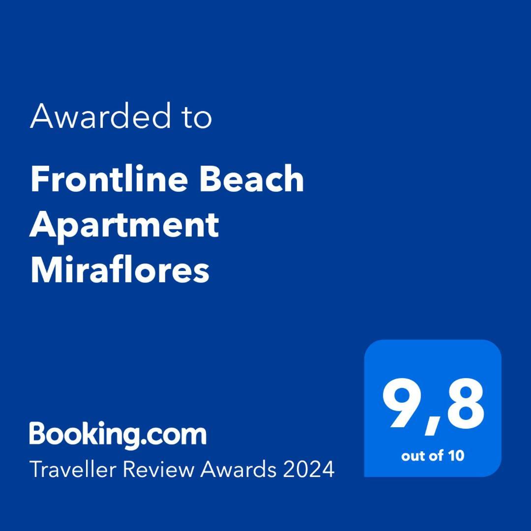 Frontline Beach Apartment Miraflores Sitio de Calahonda エクステリア 写真